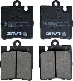 ZENTPARTS Z07413 - Тормозные колодки, дисковые, комплект autodnr.net