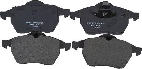 ZENTPARTS Z07427 - Тормозные колодки, дисковые, комплект autodnr.net