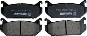 ZENTPARTS Z07454 - Тормозные колодки, дисковые, комплект autodnr.net