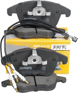 ZENTPARTS Z07467 - Тормозные колодки, дисковые, комплект autodnr.net