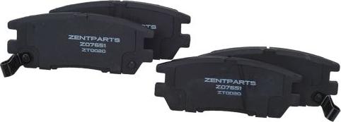 ZENTPARTS Z07651 - Тормозные колодки, дисковые, комплект autodnr.net