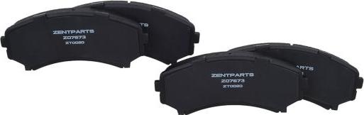 ZENTPARTS Z07673 - Тормозные колодки, дисковые, комплект autodnr.net