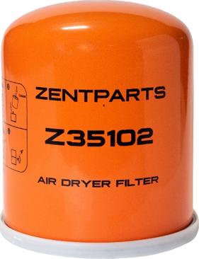 ZENTPARTS Z35102 - Патрон осушителя воздуха, пневматическая система autodnr.net