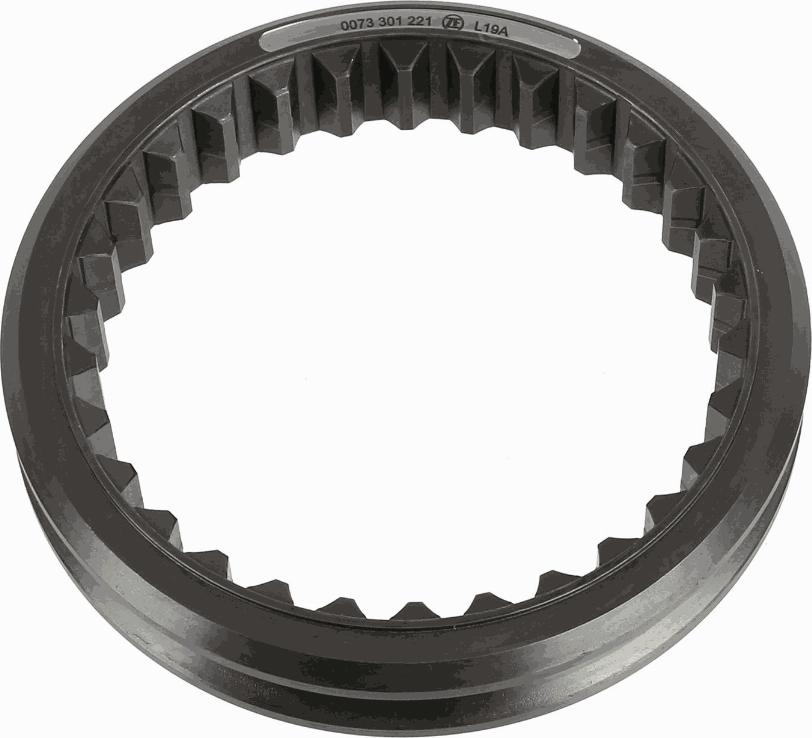 ZF 0073.301.221 - Муфта перемикання, ступінчаста коробка передач autocars.com.ua