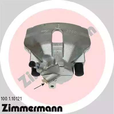 Zimmermann 100.1.10121 - Гальмівний супорт autocars.com.ua