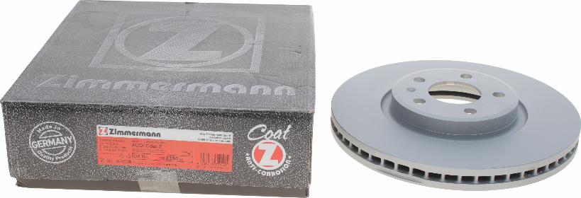 Zimmermann 100.3355.20 - Гальмівний диск autocars.com.ua