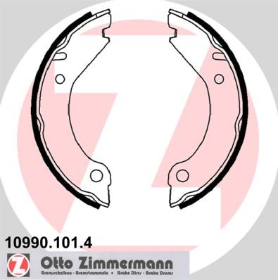 Zimmermann 10990.101.4 - Комплект тормозов, ручник, парковка autodnr.net