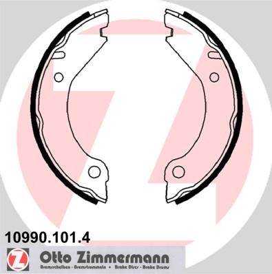 Zimmermann 10990.101.4 - Комплект тормозов, ручник, парковка avtokuzovplus.com.ua