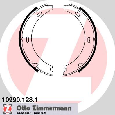 Zimmermann 10990.128.1 - Комплект тормозов, ручник, парковка autodnr.net