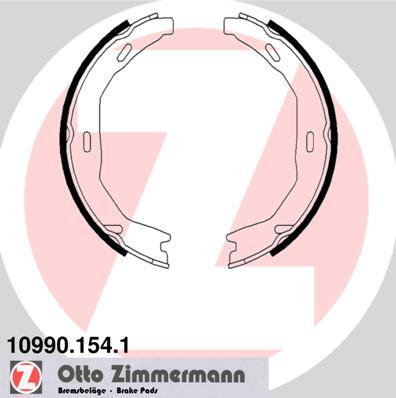 Zimmermann 10990.154.1 - Комплект тормозов, ручник, парковка autodnr.net