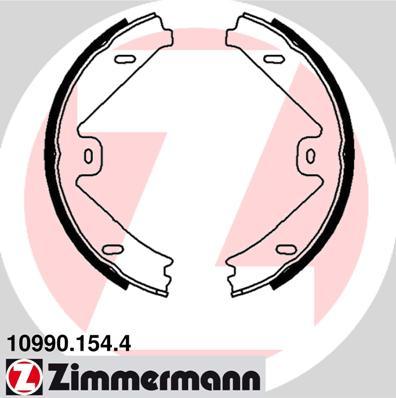 Zimmermann 10990.154.4 - Комплект тормозов, ручник, парковка avtokuzovplus.com.ua