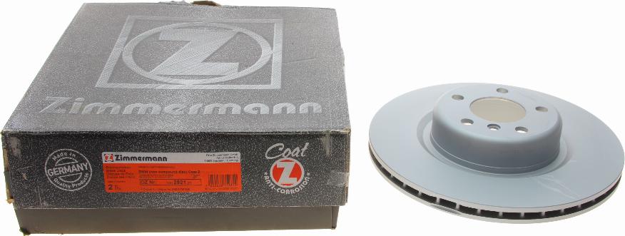 Zimmermann 150.2921.20 - Гальмівний диск autocars.com.ua