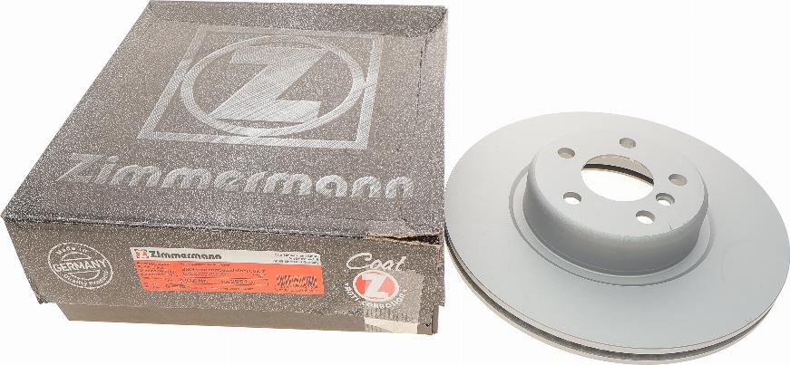 Zimmermann 150.2951.20 - Гальмівний диск autocars.com.ua