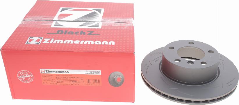 Zimmermann 150.3496.53 - Гальмівний диск autocars.com.ua
