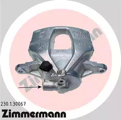 Zimmermann 230.1.30067 - Тормозной суппорт avtokuzovplus.com.ua