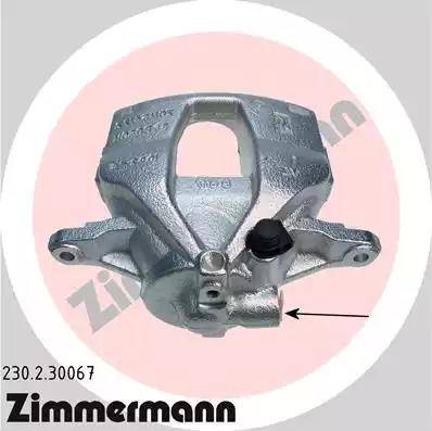 Zimmermann 230.2.30067 - Гальмівний супорт autocars.com.ua