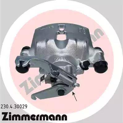 Zimmermann 230.4.30029 - Гальмівний супорт autocars.com.ua