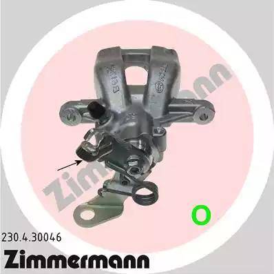 Zimmermann 230.4.30046 - Тормозной суппорт avtokuzovplus.com.ua