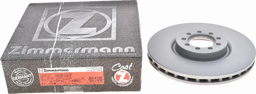 Zimmermann 230.6266.20 - Гальмівний диск autocars.com.ua