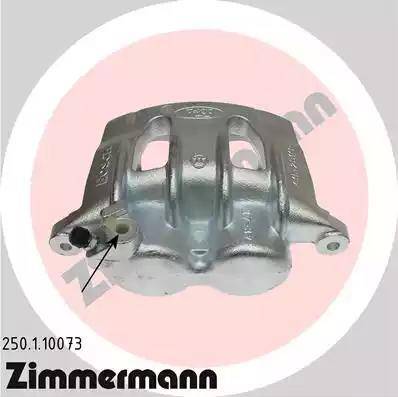 Zimmermann 250.1.10073 - Гальмівний супорт autocars.com.ua