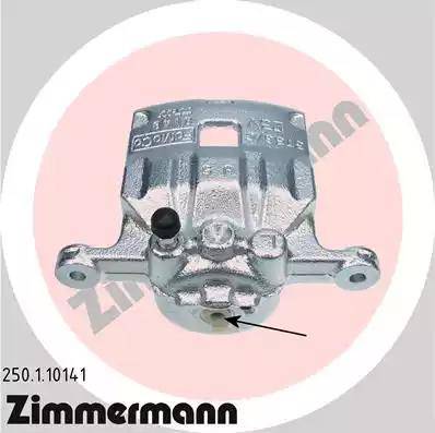 Zimmermann 250.1.10141 - Гальмівний супорт autocars.com.ua