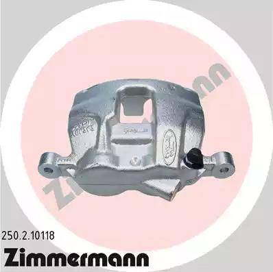 Zimmermann 250.2.10118 - Гальмівний супорт autocars.com.ua