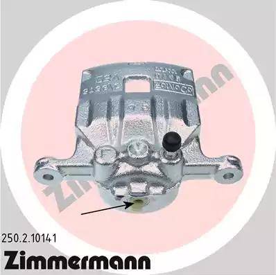 Zimmermann 250.2.10141 - Гальмівний супорт autocars.com.ua