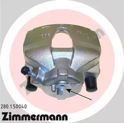 Zimmermann 280.1.50040 - Гальмівний супорт autocars.com.ua