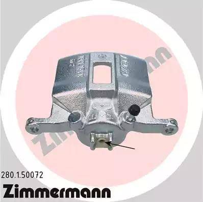 Zimmermann 280.1.50072 - Гальмівний супорт autocars.com.ua