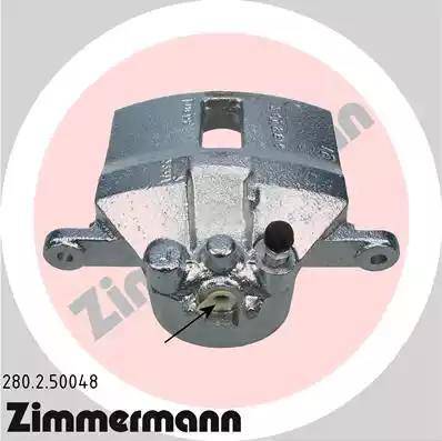 Zimmermann 280.2.50048 - Тормозной суппорт avtokuzovplus.com.ua