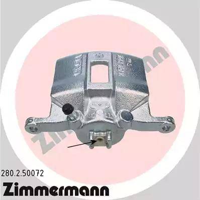 Zimmermann 280.2.50072 - Гальмівний супорт autocars.com.ua