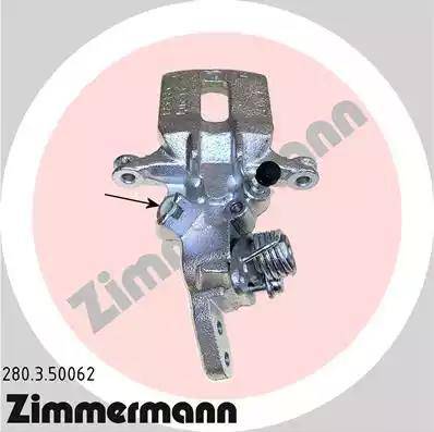 Zimmermann 280.3.50062 - Тормозной суппорт avtokuzovplus.com.ua