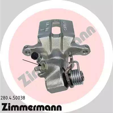 Zimmermann 280.4.50038 - Тормозной суппорт avtokuzovplus.com.ua