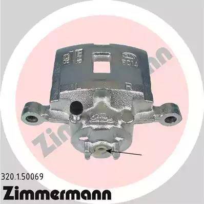 Zimmermann 320.1.50069 - Тормозной суппорт autodnr.net