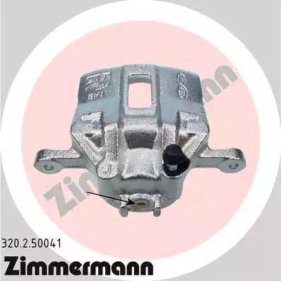 Zimmermann 320.2.50041 - Тормозной суппорт avtokuzovplus.com.ua