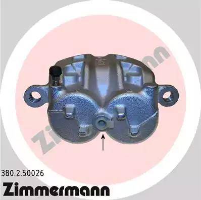 Zimmermann 380.2.50026 - Гальмівний супорт autocars.com.ua