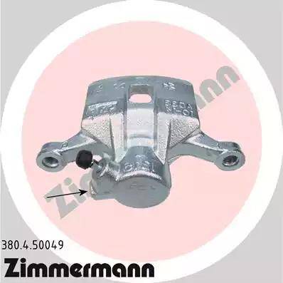 Zimmermann 380.4.50049 - Тормозной суппорт avtokuzovplus.com.ua