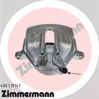 Zimmermann 400.1.10147 - Гальмівний супорт autocars.com.ua