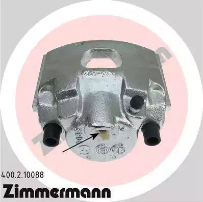 Zimmermann 400.2.10088 - Гальмівний супорт autocars.com.ua