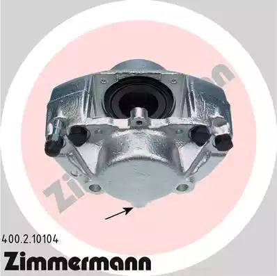 Zimmermann 400.2.10104 - Гальмівний супорт autocars.com.ua