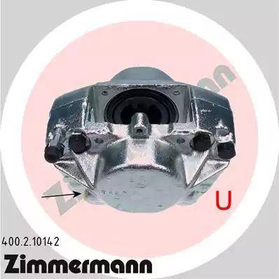 Zimmermann 400.2.10142 - Гальмівний супорт autocars.com.ua