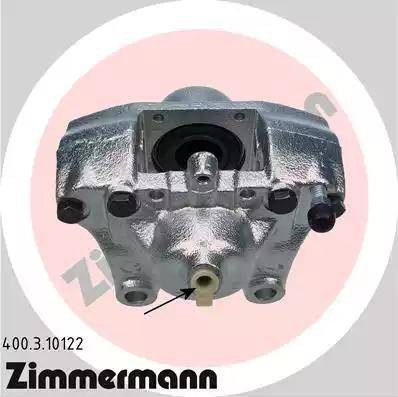 Zimmermann 400.3.10122 - Гальмівний супорт autocars.com.ua