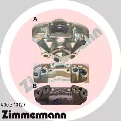 Zimmermann 400.3.10127 - Гальмівний супорт autocars.com.ua