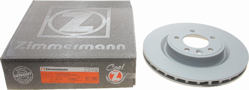 Zimmermann 450.5228.20 - Гальмівний диск autocars.com.ua