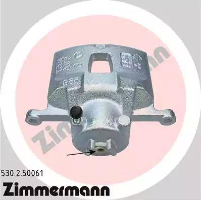 Zimmermann 530.2.50061 - Тормозной суппорт avtokuzovplus.com.ua