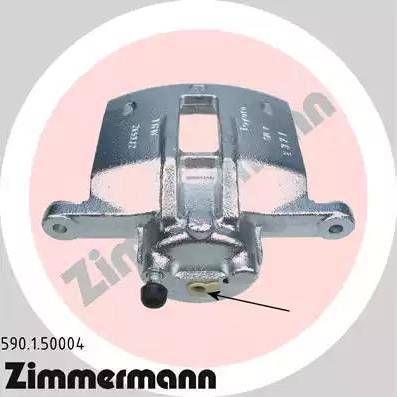 Zimmermann 590.1.50004 - Тормозной суппорт avtokuzovplus.com.ua