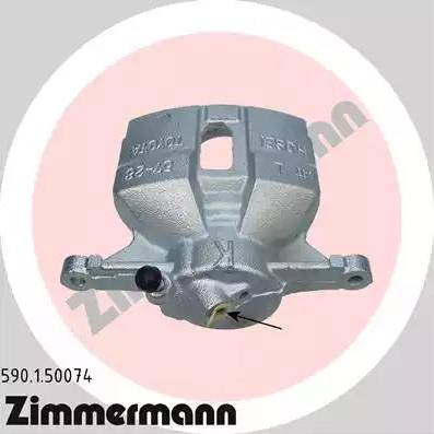 Zimmermann 590.1.50074 - Тормозной суппорт avtokuzovplus.com.ua