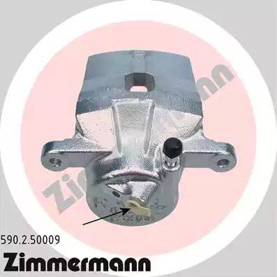 Zimmermann 590.2.50009 - Гальмівний супорт autocars.com.ua