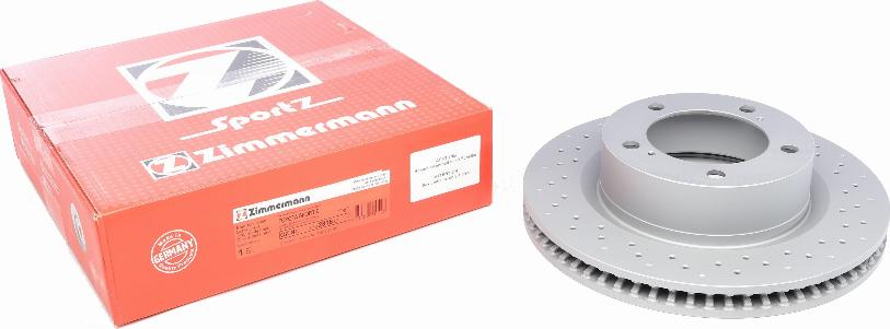 Zimmermann 590.2816.52 - Тормозной диск avtokuzovplus.com.ua