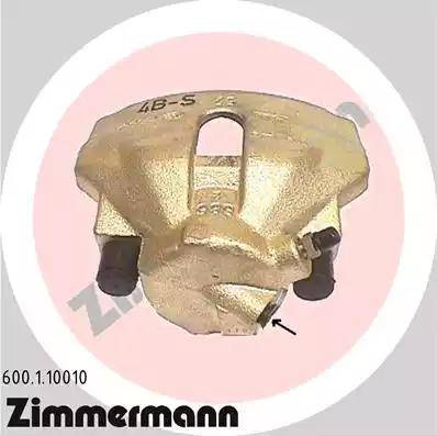 Zimmermann 600.1.10010 - Тормозной суппорт avtokuzovplus.com.ua